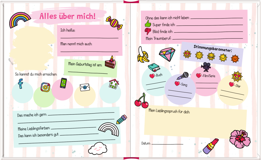 Weitere Ansicht: Freundebuch - Funny Patches - Meine Freunde