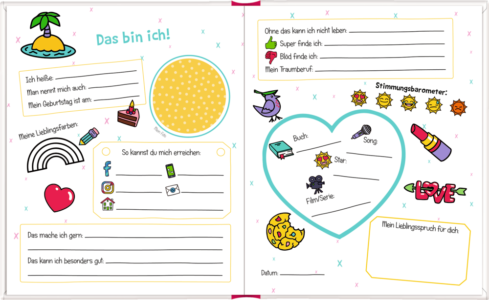 Weitere Ansicht: Freundebuch - Funny Patches - Meine Freunde