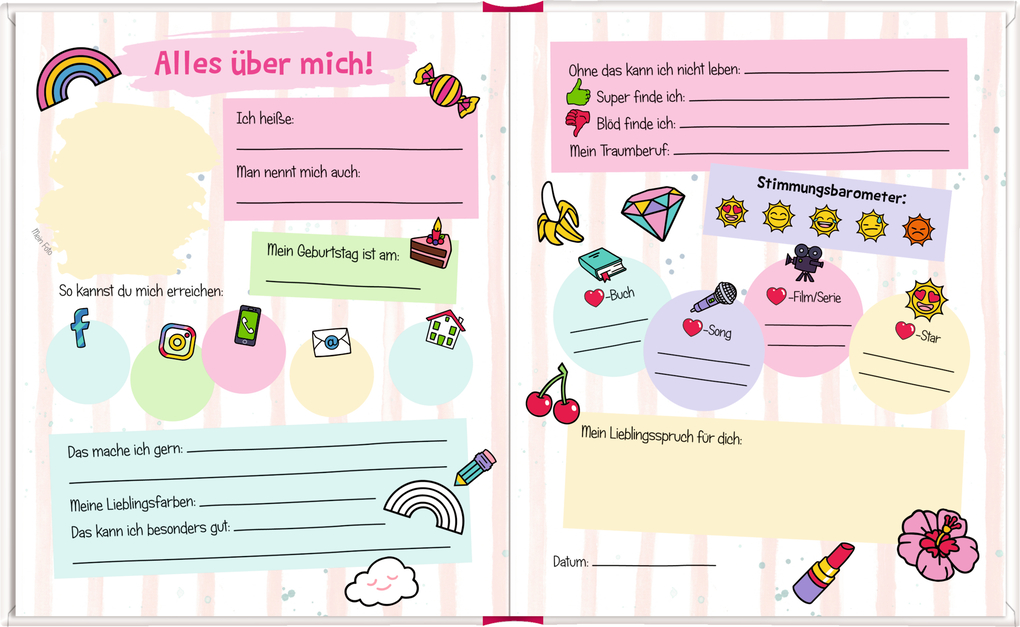 Weitere Ansicht: Freundebuch - Funny Patches - Meine Freunde