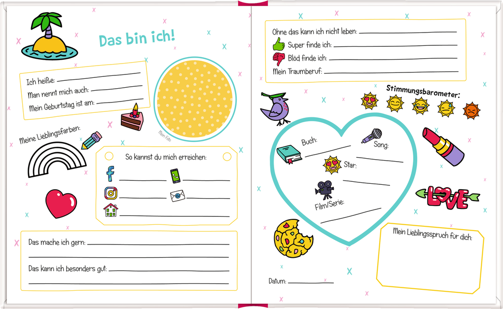 Weitere Ansicht: Freundebuch - Funny Patches - Meine Freunde