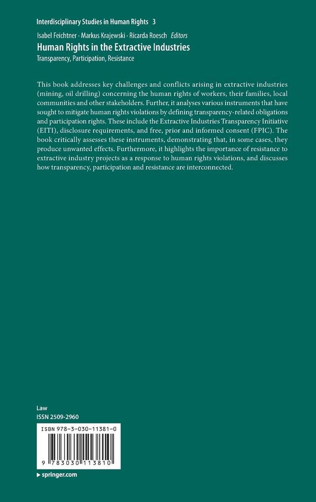 Weitere Ansicht: Human Rights in the Extractive Industries