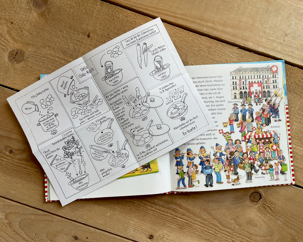 Weitere Ansicht: Mit Felix durch die Schweiz | Annette Langen