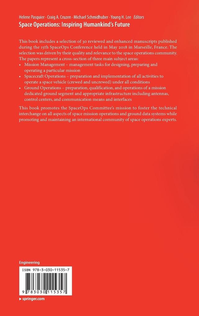Weitere Ansicht: Space Operations: Inspiring Humankind's Future