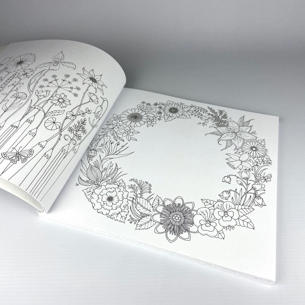 Weitere Ansicht: Ein Paradies voller Blumen: Ausmalbuch für Erwachsene | Johanna Basford