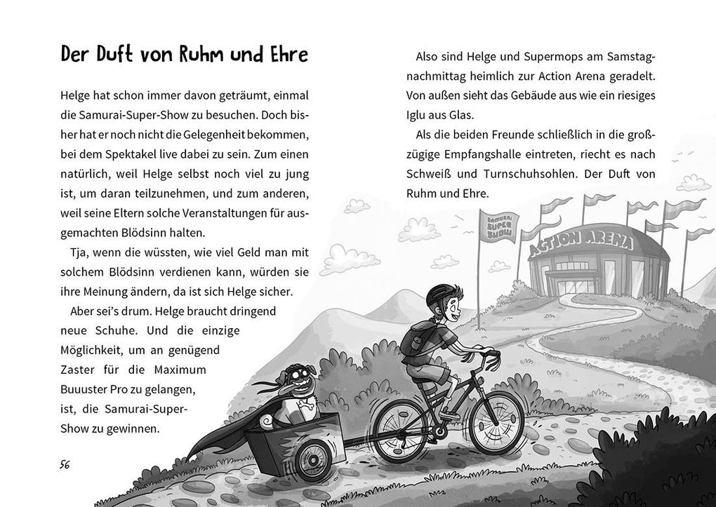 Weitere Ansicht: Supermops und der waghalsige Wettstreit | Nicolas Gorny