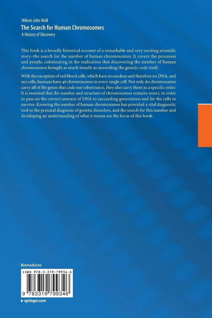 Weitere Ansicht: The Search for Human Chromosomes | Wilson John Wall