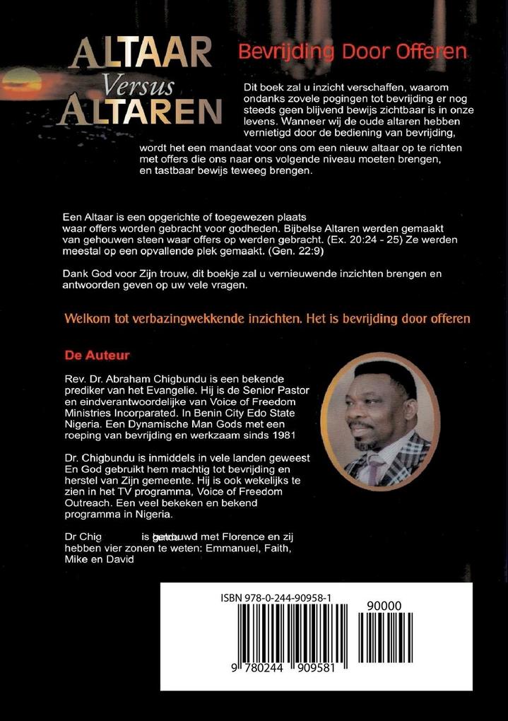 Weitere Ansicht: Altaar versus Altaar | Abraham Chigbundu
