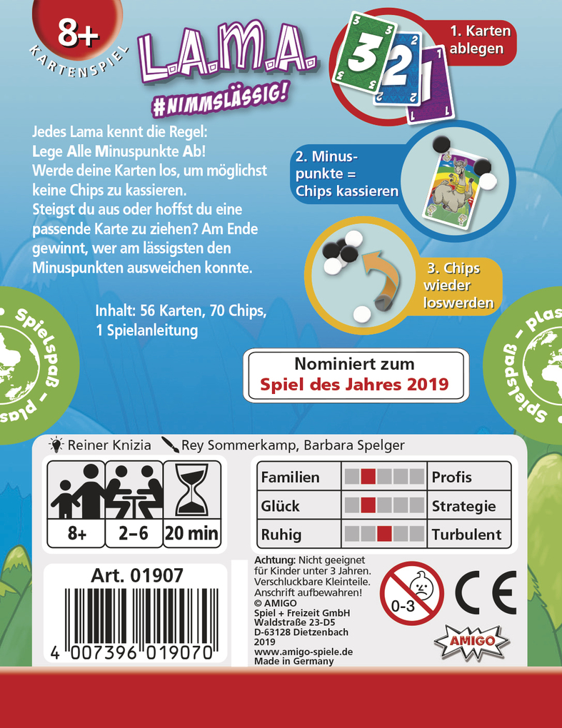 Weitere Ansicht: LAMA | Reiner Knizia, Barbara Spelger