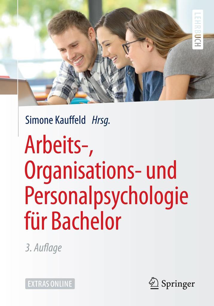 Produktbild: Arbeits-, Organisations- und Personalpsychologie für Bachelor
