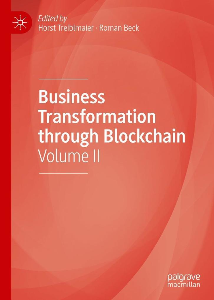 Produktbild: Business Transformation through Blockchain