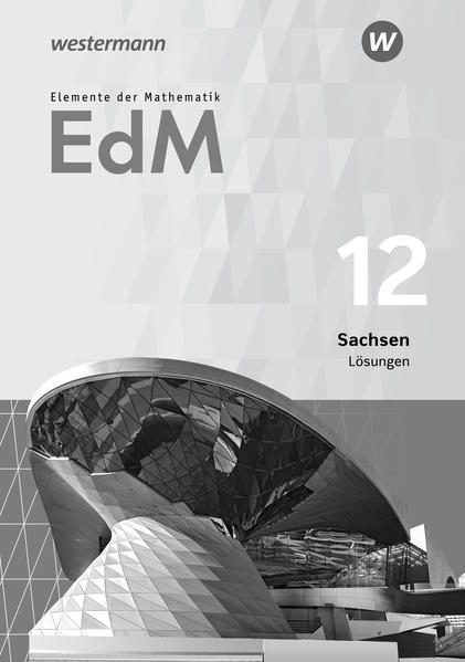 Produktbild: Elemente der Mathematik SII 12. Lösungen. Sachsen