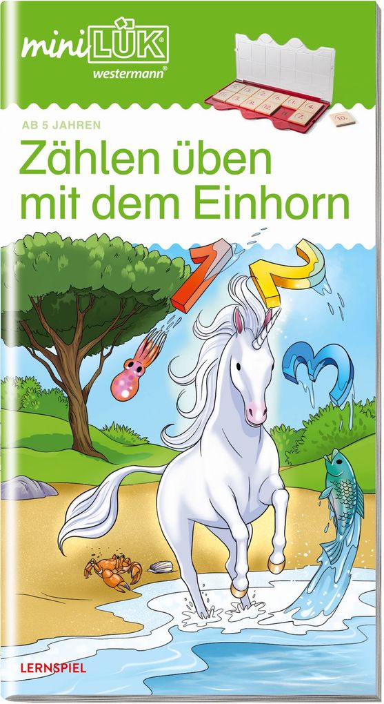 Produktbild: miniLÜK. Zählen üben mit dem Einhorn