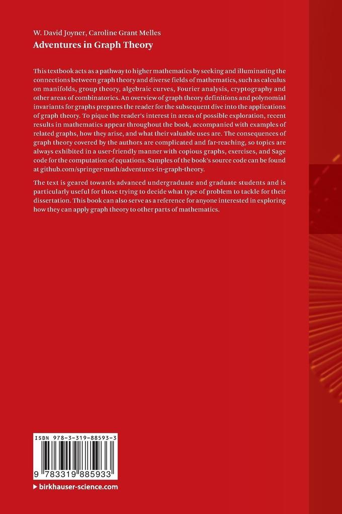 Weitere Ansicht: Adventures in Graph Theory | W. David Joyner, Caroline Grant Melles
