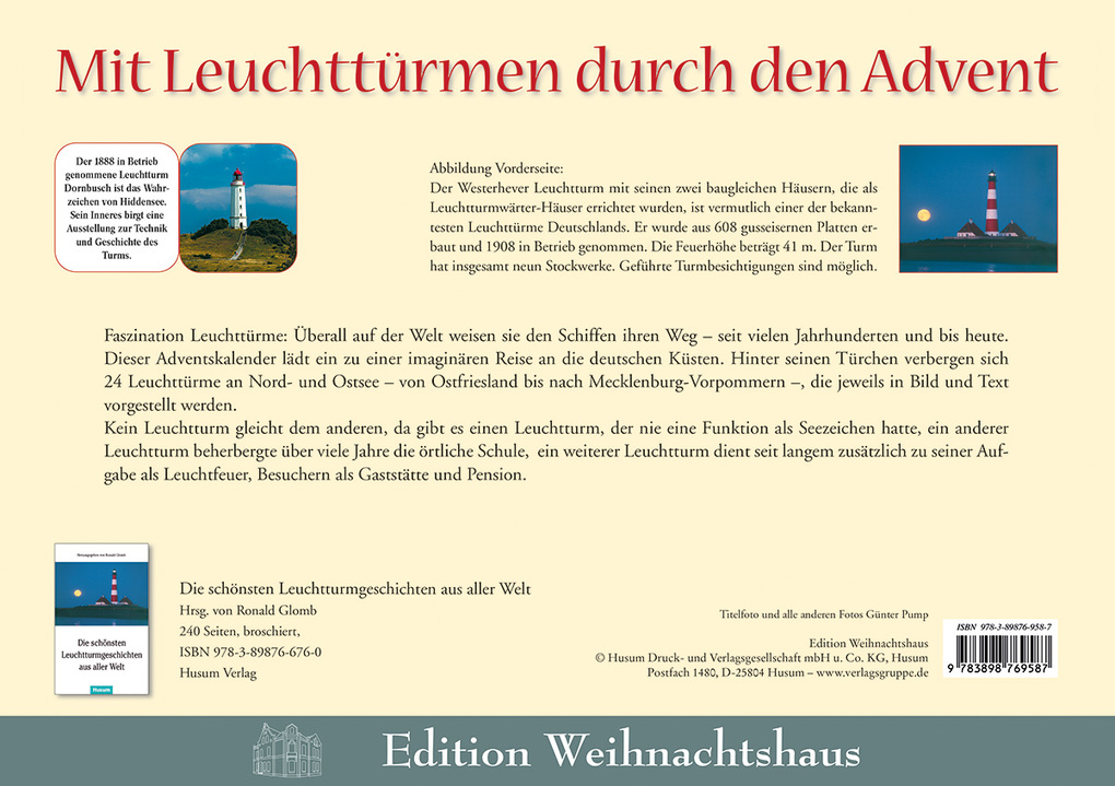 Weitere Ansicht: Mit Leuchttürmen durch den Advent
