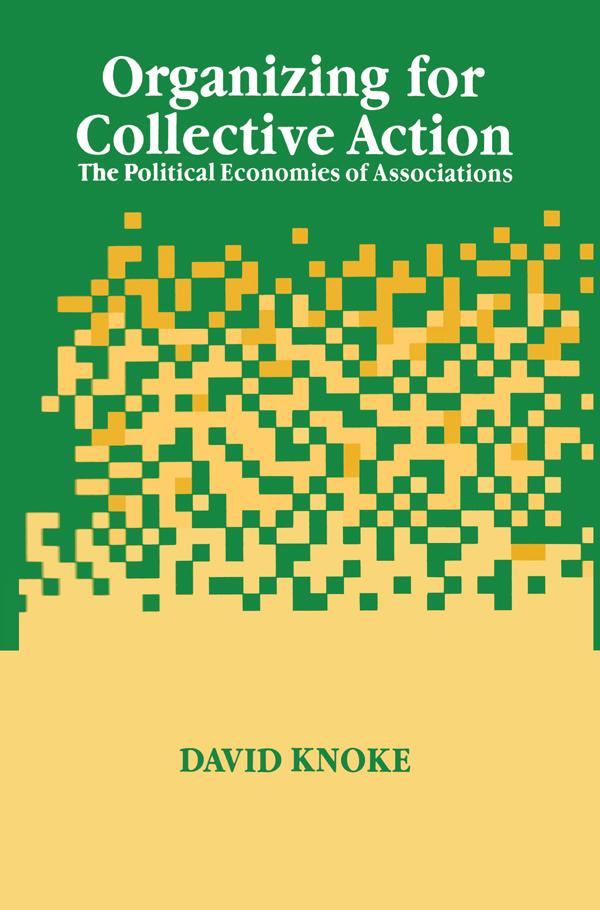 Produktbild: Organizing for Collective Action | David Knoke