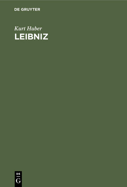 Produktbild: Leibniz | Kurt Huber