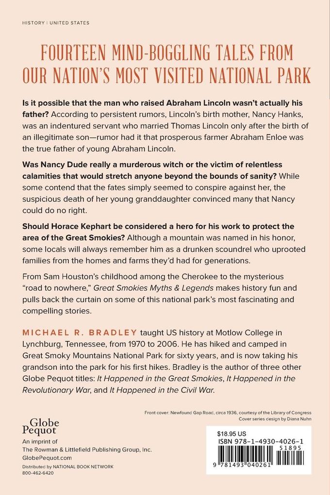 Weitere Ansicht: Great Smokies Myths and Legends | Michael R. Bradley