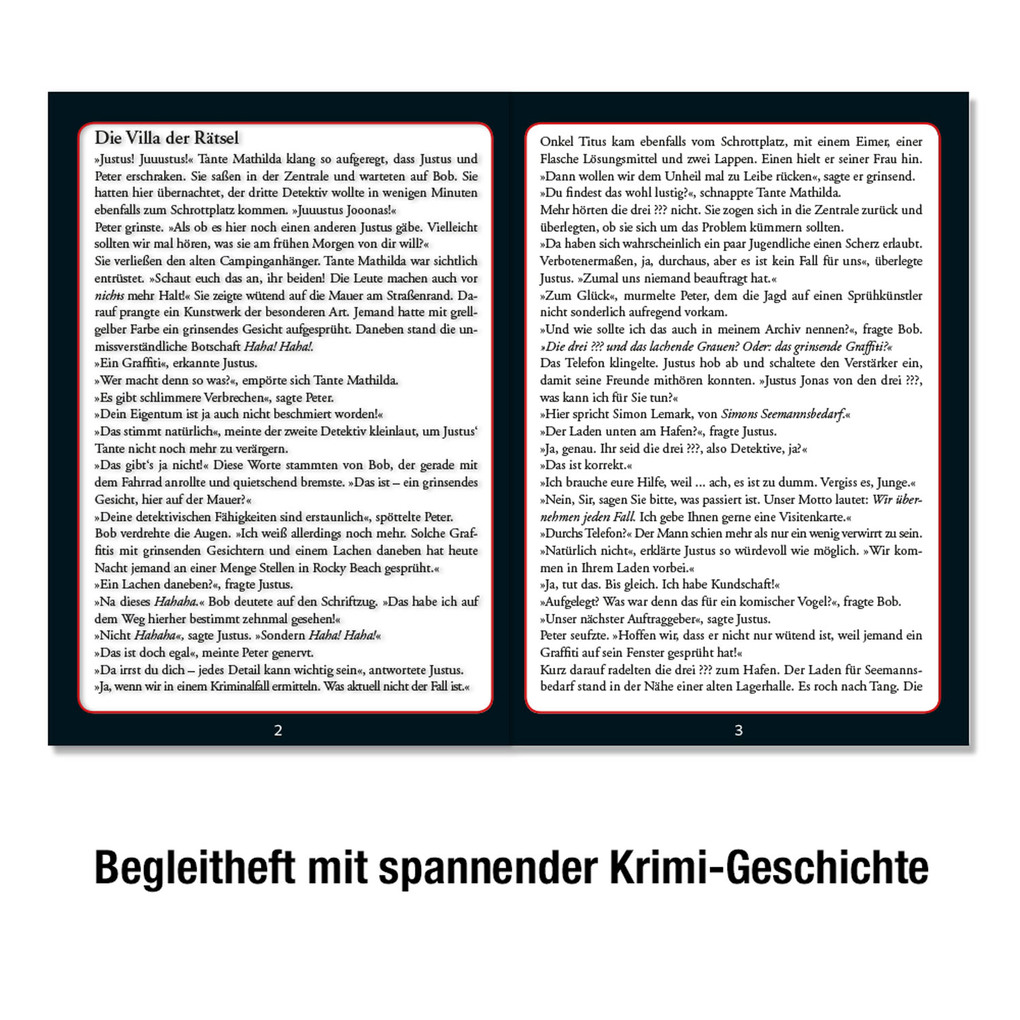 Weitere Ansicht: Krimipuzzle ??? 300 Teile / Die Villa der Rätsel (drei Fragezeichen)