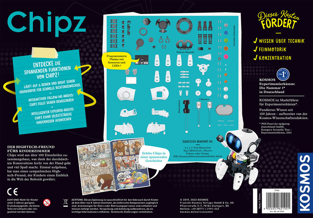Weitere Ansicht: Chipz - Dein intelligenter Roboter