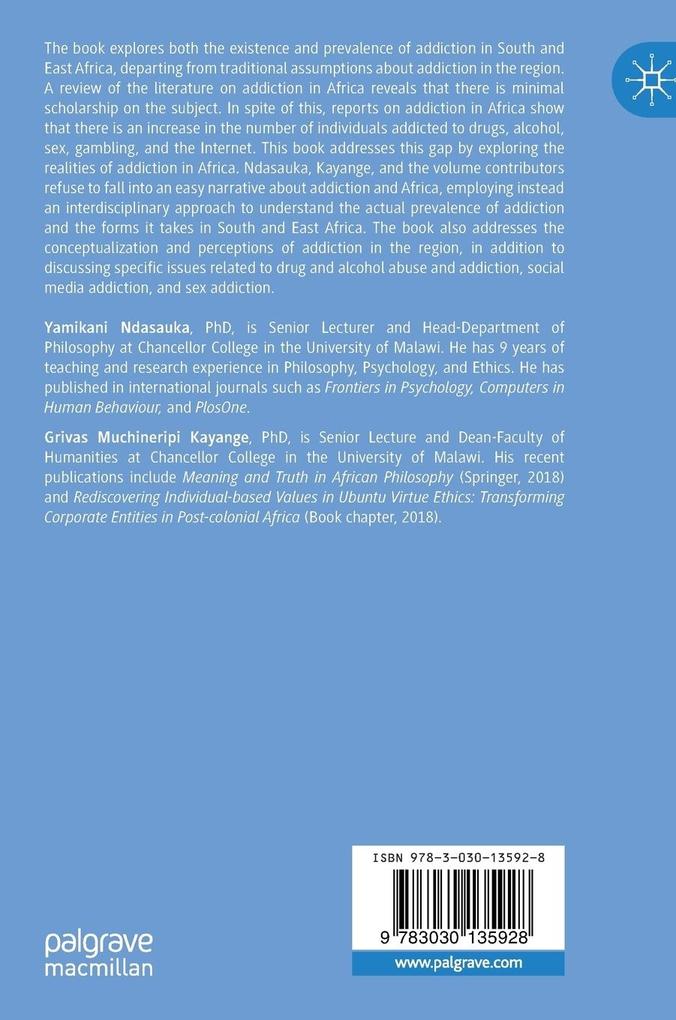 Weitere Ansicht: Addiction in South and East Africa