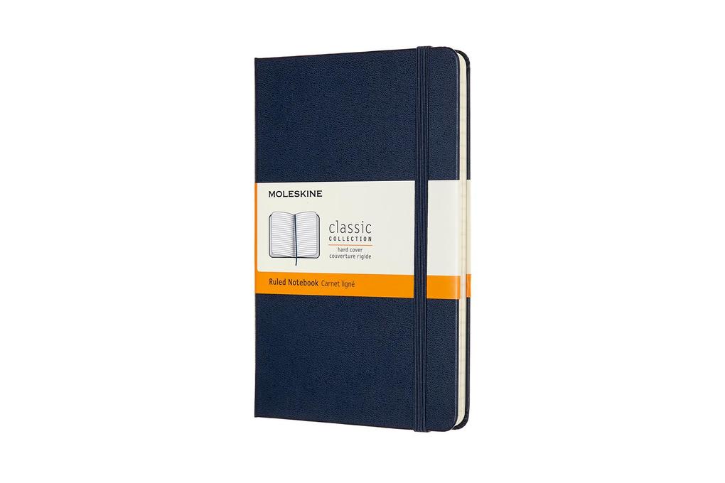 Produktbild: Moleskine Notizbuch Medium, Liniert, Saphir