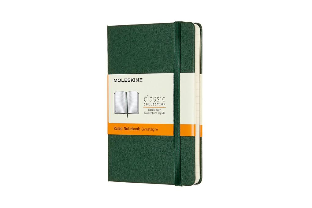Produktbild: Moleskine Notizbuch Pocket/A6, Liniert, Myrtengrün