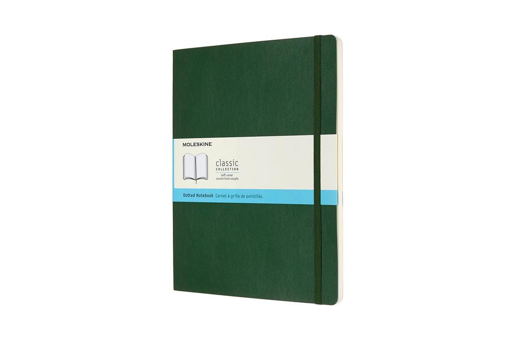 Produktbild: Moleskine Notizbuch XL, Punktraster, Myrtengrün