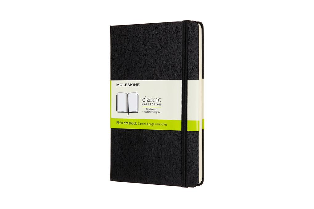Produktbild: Moleskine Notizbuch Medium, Blanko, Schwarz