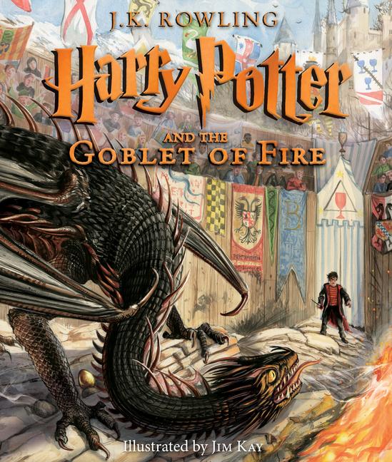 Produktbild: Harry Potter and the Goblet of Fire: The Illustrated Edition (Harry Potter, Book 4) | J K Rowling