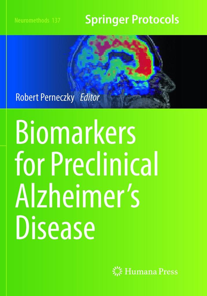 Produktbild: Biomarkers for Preclinical Alzheimer's Disease