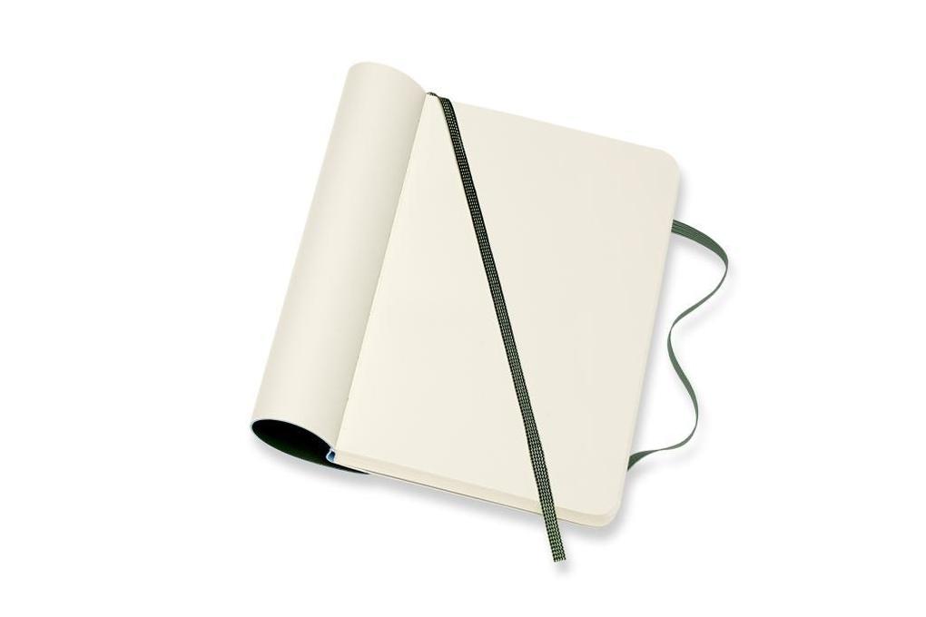 Weitere Ansicht: Moleskine Notizbuch Pocket/A6, Blanko, Myrtengrün