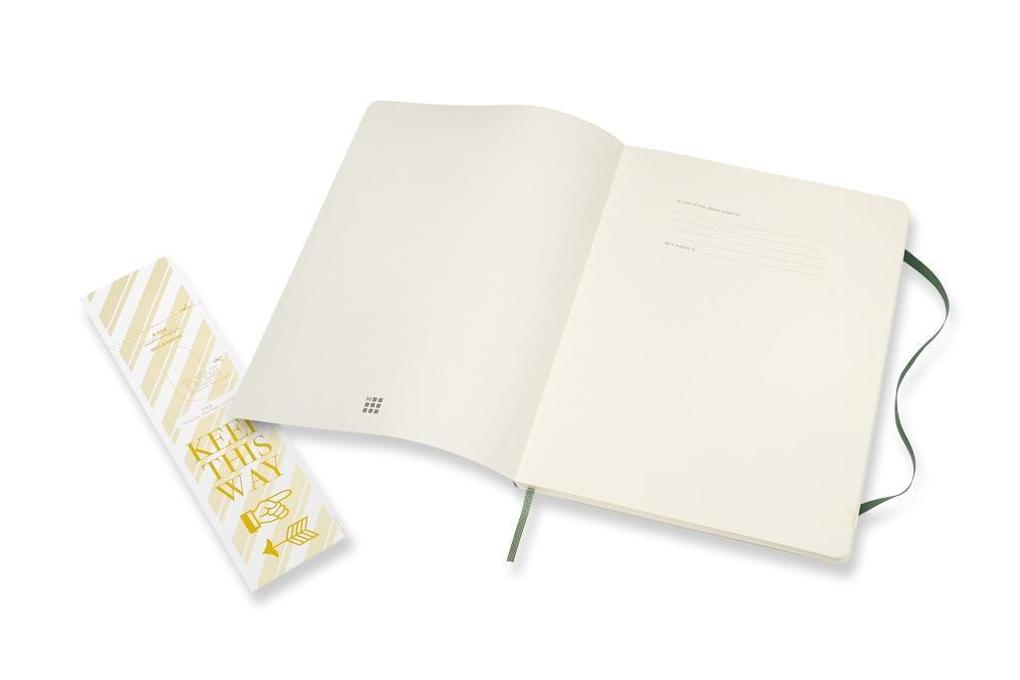 Weitere Ansicht: Moleskine Notizbuch XL, Blanko, Myrtengrün