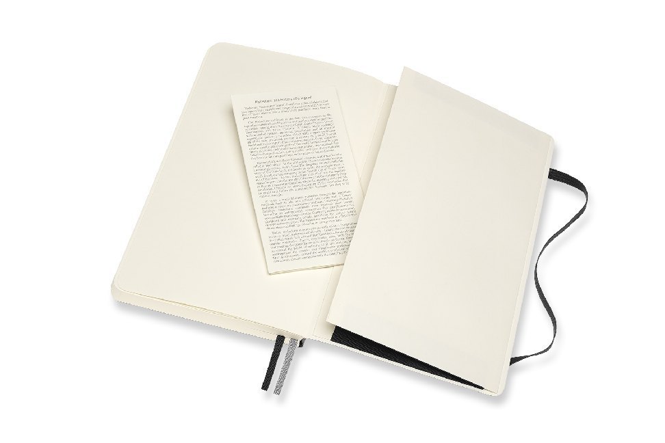 Weitere Ansicht: Moleskine Notizbuch Large/A5, Punktraster, Erweiterte Seitenanzahl, Schwarz