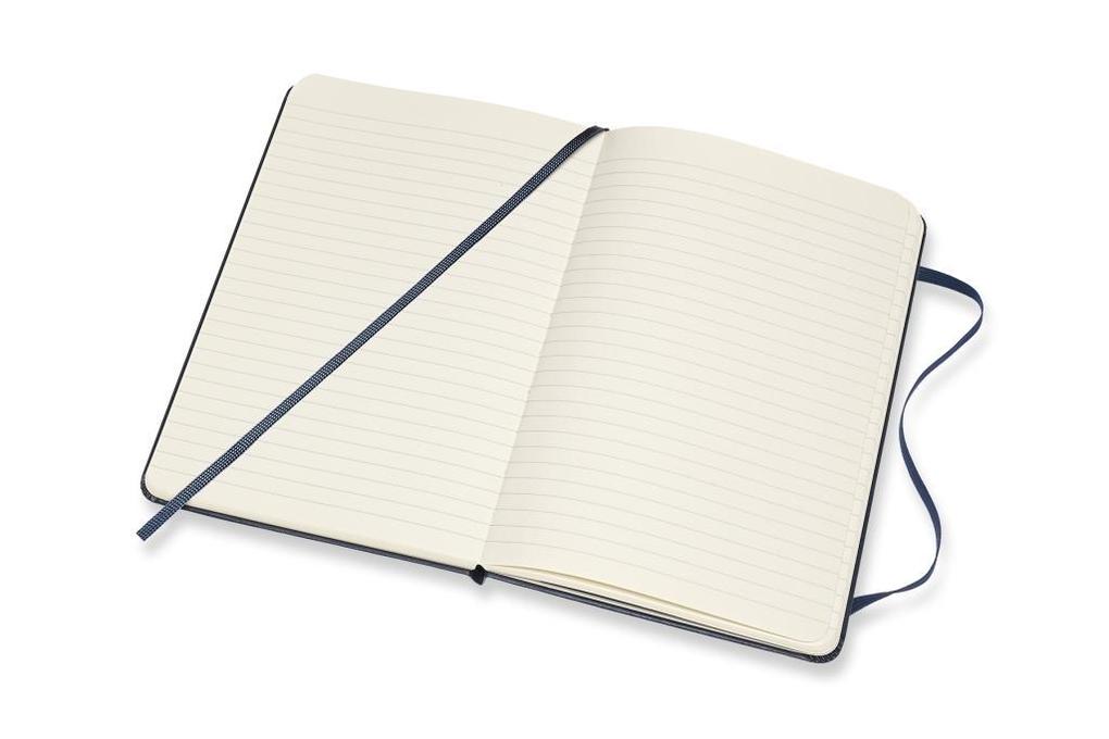 Weitere Ansicht: Moleskine Notizbuch Medium, Liniert, Saphir