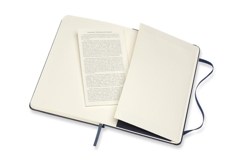 Weitere Ansicht: Moleskine Notizbuch Medium, Liniert, Saphir
