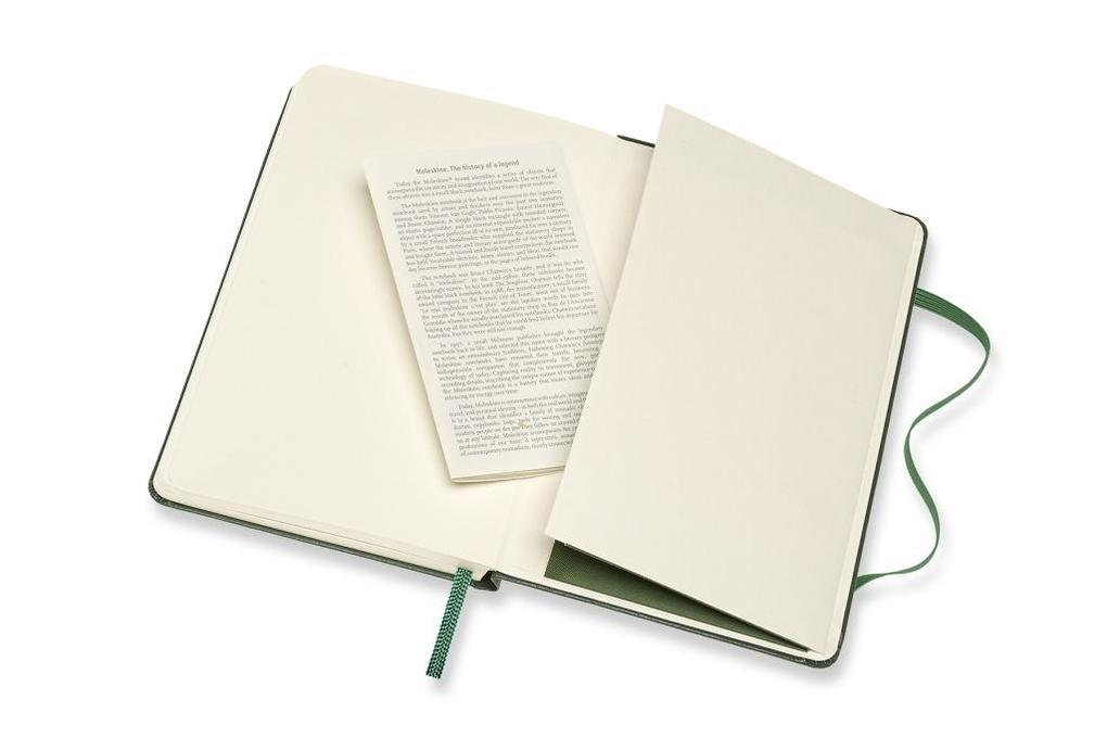 Weitere Ansicht: Moleskine Notizbuch Pocket/A6, Liniert, Myrtengrün