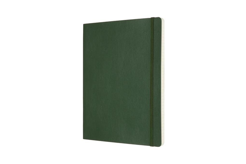 Weitere Ansicht: Moleskine Notizbuch XL, Liniert, Myrtengrün