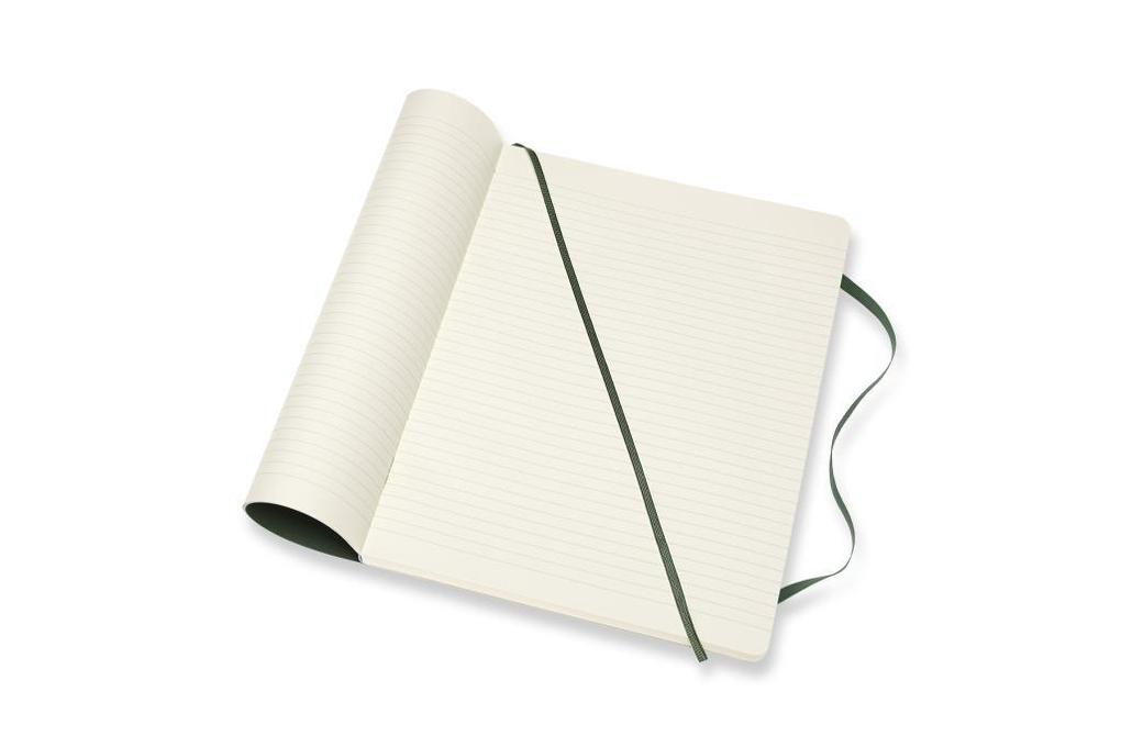 Weitere Ansicht: Moleskine Notizbuch XL, Liniert, Myrtengrün