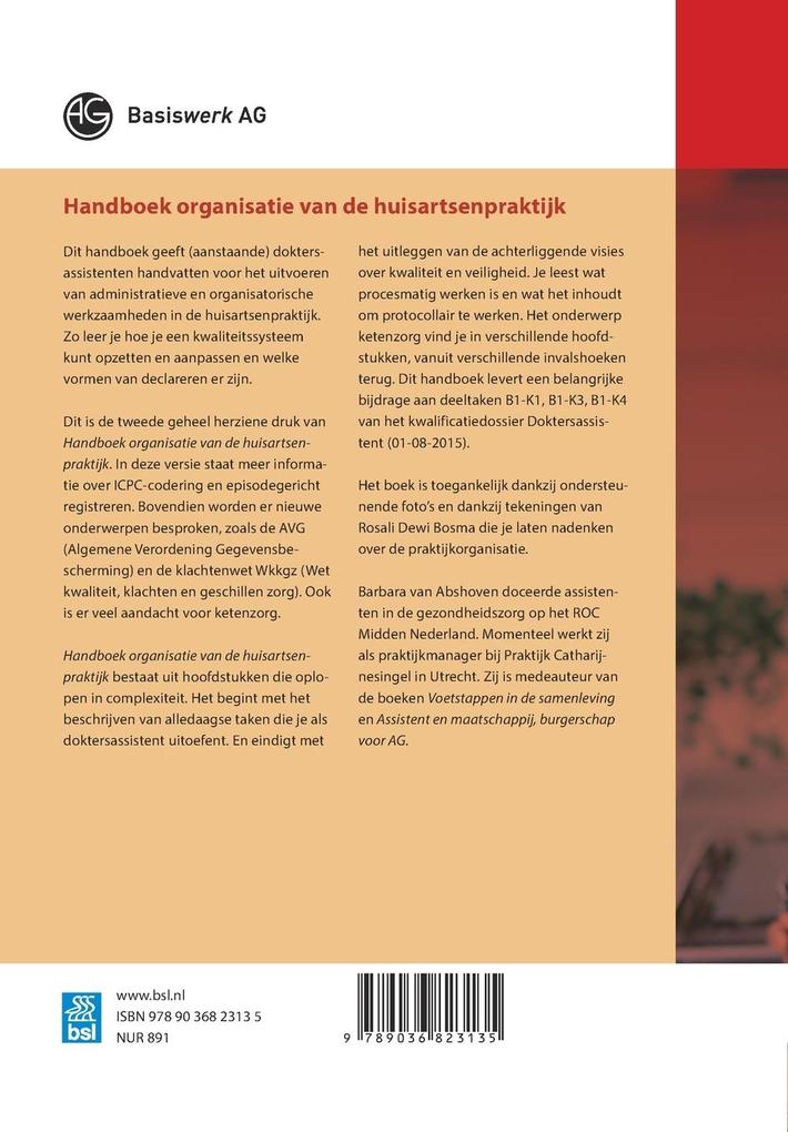 Weitere Ansicht: Handboek organisatie van de huisartsenpraktijk | B. Abshoven