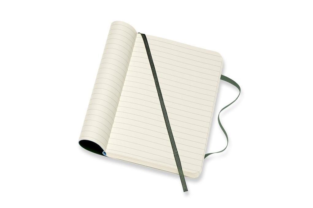 Weitere Ansicht: Moleskine Notizbuch Pocket/A6, Liniert, Myrtengrün