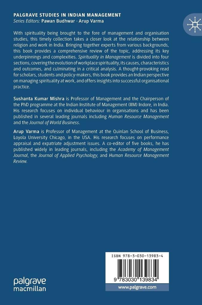 Weitere Ansicht: Spirituality in Management