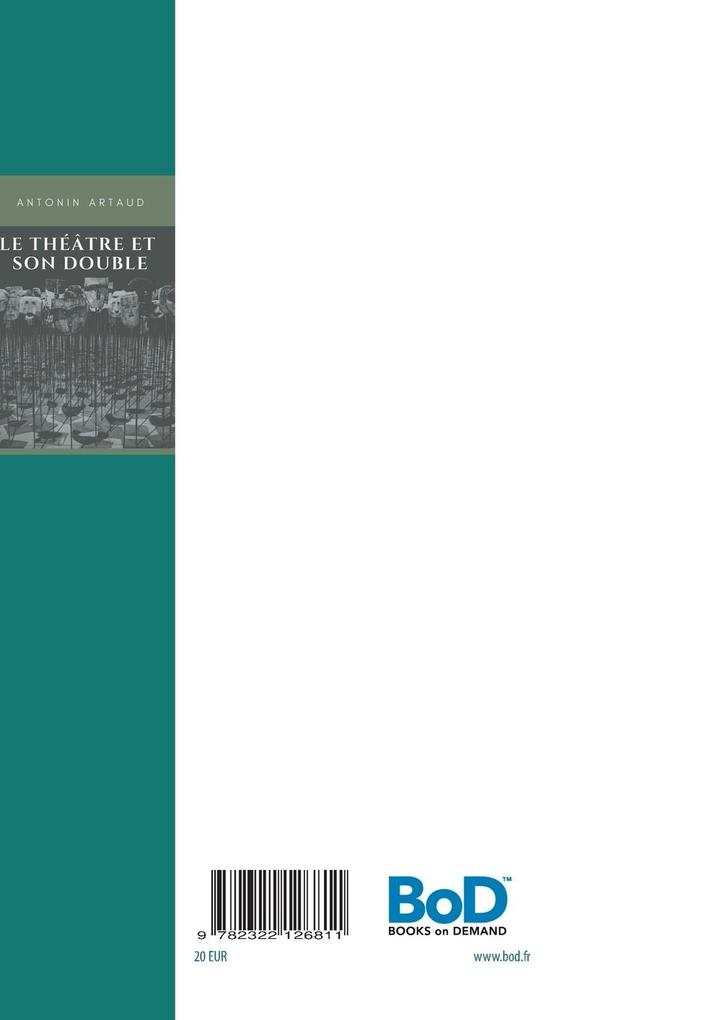 Weitere Ansicht: Le Théâtre et son double | Antonin Artaud