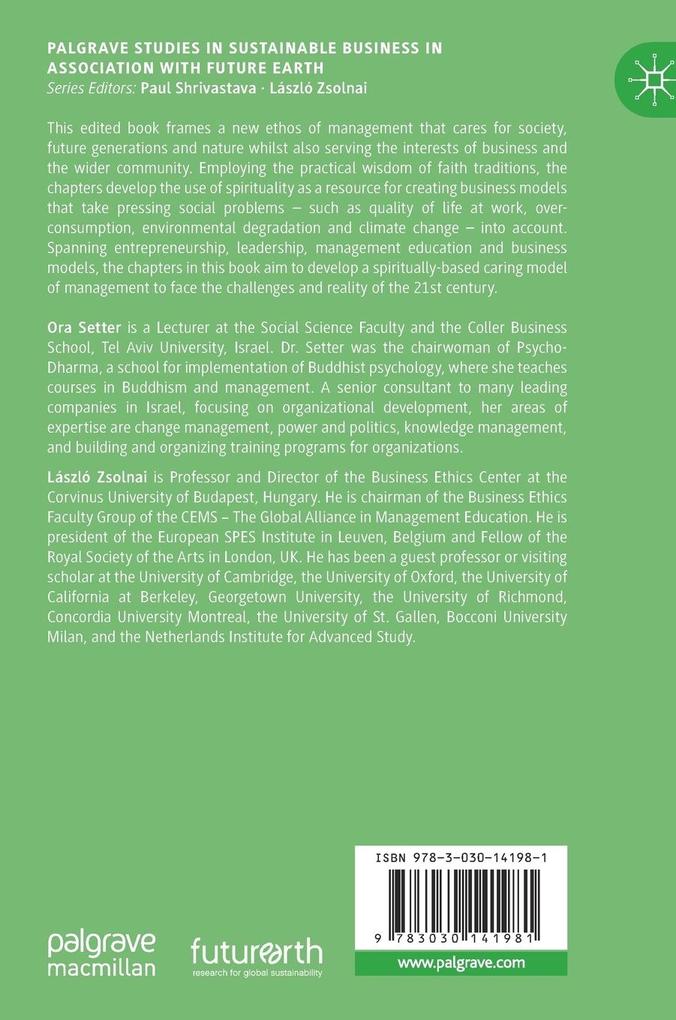 Weitere Ansicht: Caring Management in the New Economy