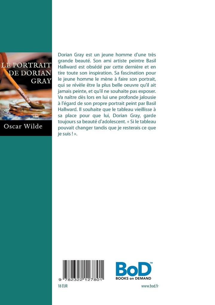 Weitere Ansicht: Le Portrait de Dorian Gray | Oscar Wilde