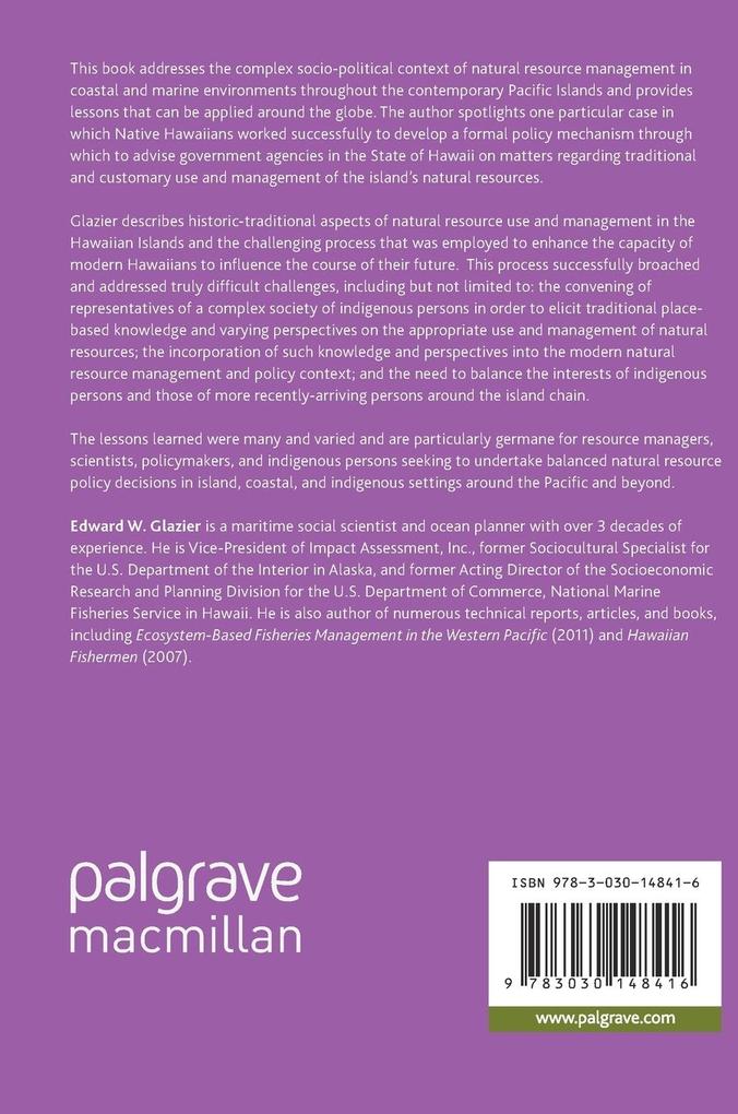 Weitere Ansicht: Tradition-Based Natural Resource Management | Edward W. Glazier
