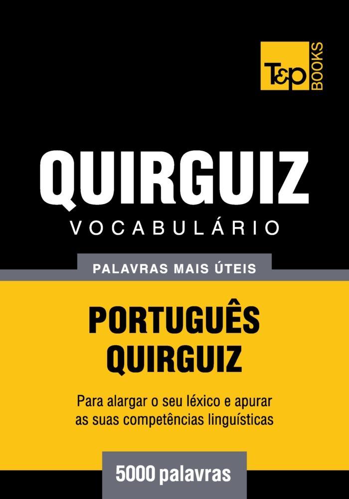 Produktbild: Vocabulário Português-Quirguiz - 5000 palavras | Andrey Taranov