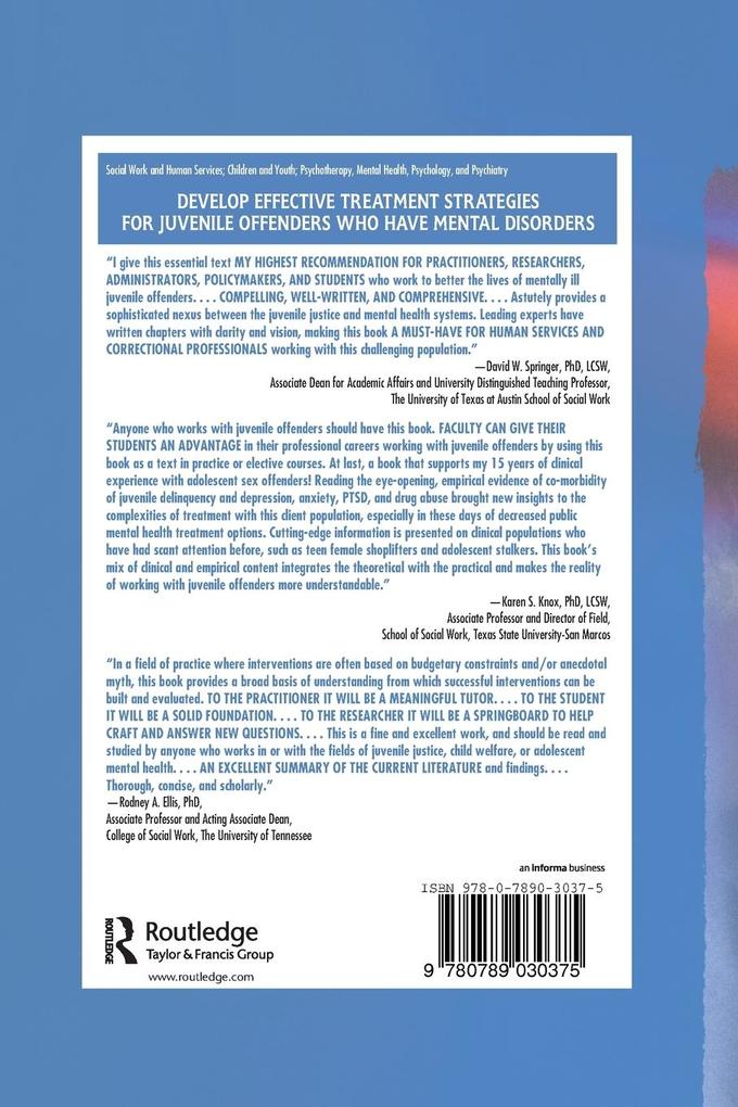 Weitere Ansicht: Juvenile Offenders and Mental Illness | Lisa A. Rapp-Paglicci