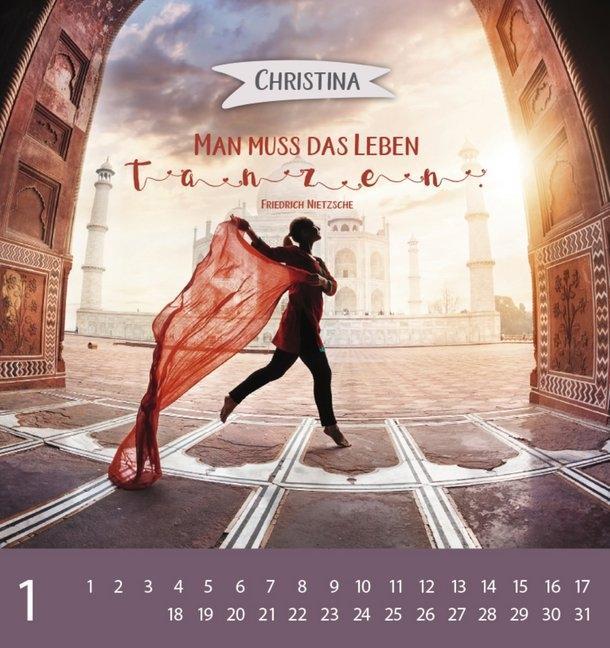 Weitere Ansicht: Namenskalender Christina