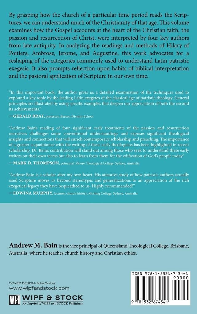 Weitere Ansicht: Passion and Resurrection Narratives | Andrew M. Bain