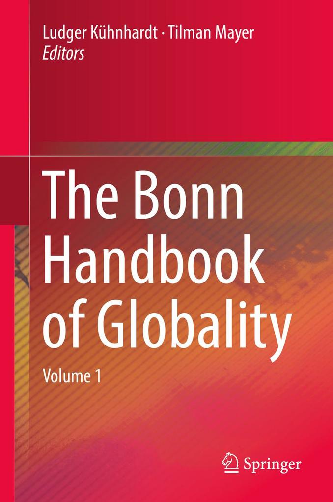 Produktbild: The Bonn Handbook of Globality